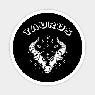 Taurus Zodiac Sign Magnet